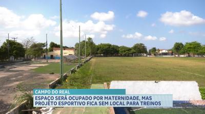Demolição do Campo do Real para obra de maternidade divide opiniões na Cidade Operária