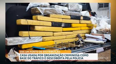 Polícia desarticula casa utilizada para tráfico de drogas, em Açailândia