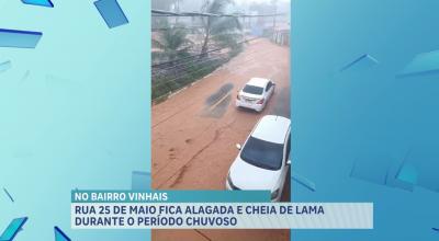 Moradores denunciam alagamentos frequentes na Rua 25 de Maio, no Vinhais