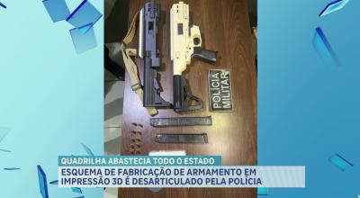 Polícia Militar desarticula esquema de fabricação de armas com impressora 3D no Maranhão