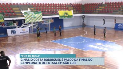 Ginásio Costa Rodrigues recebe finais da Taça Tok de Bola de Futsal em São Luís
