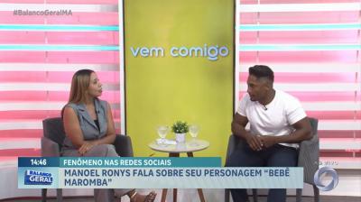 Vem Comigo: Manoel Ronys detalha a criação e o sucesso do fenômeno "Bebê Maromba"