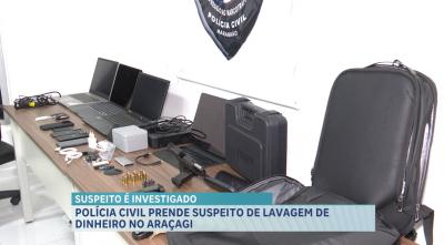 Polícia Civil prende suspeito de tráfico e lavagem de dinheiro em operação nacional
