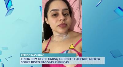 Linha com cerol provoca acidente e acende alerta em São Luís