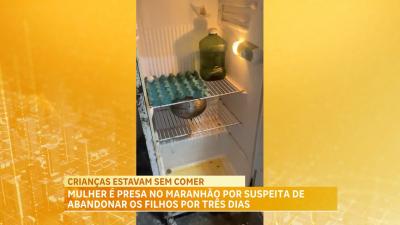 Mulher é presa por suspeita de abandonar os filhos durante três dias no interior do Maranhão