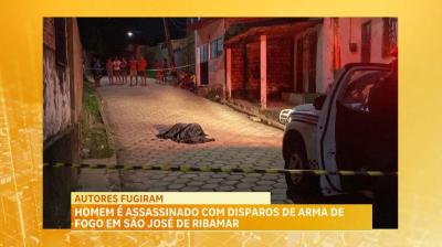 Homem é assassinado com disparos de arma de fogo em São José de Ribamar