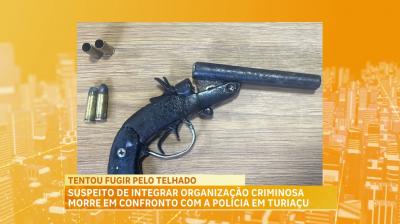Suspeito de integrar organização criminosa morre em confronto com a PM