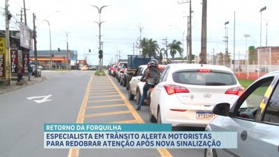 Nova sinalização na Forquilha provoca dúvidas e aumenta número de infrações em São Luís