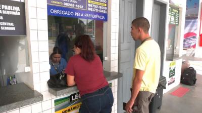 Terminal da Baixada registra fluxo tranquilo de passageiros nesta Sexta-Feira Santa