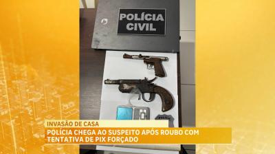 Polícia chega a suspeito após roubo com tentativa de PIX forçado