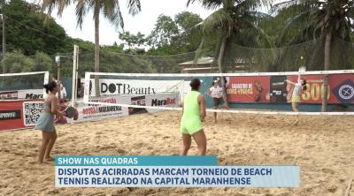  Clima de competição: beach tennis movimenta o fim de semana na capital