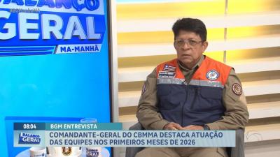 Comandante-Geral do CBMMA destaca atuação das equipes nos primeiros meses de 2026