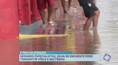 Alagamentos elevam riscos à saúde durante o período chuvoso