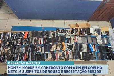 Homem é morto e seis são presos durante operação da polícia em Coelho Neto