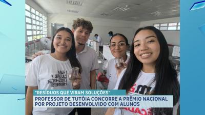 Professor de Tutoia concorre a prêmio nacional por projeto desenvolvido com alunos