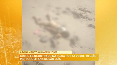 Corpo é encontrado na praia Ponta Verde, Região Metropolitana de São Luís