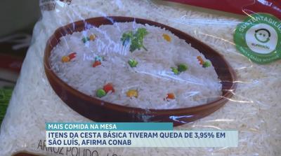 Cesta básica sofre redução no preço de 3,95% no segundo semestre de 2025, segundo balanço da CONAB