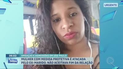 Manobrista com porrete salva mulher que era atacada com facadas pelo ex