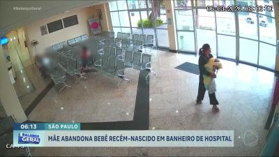 Mãe abandona bebê recém-nascido em hospital de São Paulo