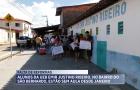 Pais de alunos realizam protesto para pedir melhoria em escola de São Luís