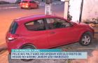 Policiais recuperam carro roubado no Jardim São Francisco, em São Luís