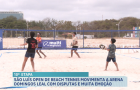 Pai e filho avançam na competição de Beach Tennis em São Luís