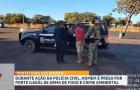 Homem é preso com arma de fogo e 30 kg de carne de animais silvestres no Parque Estadual do Mirador