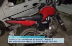 Polícia recupera motocicleta furtada no bairro Calhau, em São Luís