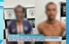 PM conduz dupla suspeita de tráfico de drogas em São Luís