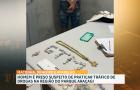 Preso suspeito de tráfico de drogas na região do Parque Araçagi