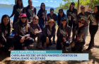 50 mulheres participam da competição de pesca esportiva feminina