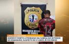 Homem é preso em flagrante por homicídio a pedradas em Aldeias Altas