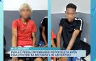 Presos suspeitos de assaltar motociclista por App em São José de Ribamar