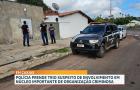 Polícia prende suspeitos por associação criminosa em Caxias, no MA