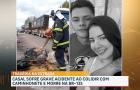 Casal morre após colisão entre moto e carreta na BR-135, em Itapecuru-Mirim