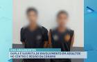 Polícia conduz suspeitos de assaltos no Centro de São Luís
