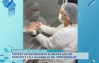 Número de enfermeiros aumenta 46% no Nordeste