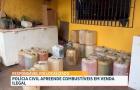 Polícia apreende 19 galões de combustível armazenado irregularmente em São Luís