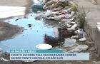 Moradores reclamam de esgoto a céu aberto na Rua Raimundo Corrêa, Monte Castelo