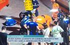 Jovem tem parte do cabelo arrancado durante corrida de kart