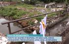 Pedestres temem desabamento de ponte no bairro Pirapora, em São Luís