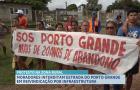 Moradores do Porto Grande interditam estrada em protesto por falta de infraestrutura