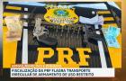 PRF apreende armas de fogo e munições no km 260 da BR-010 em Imperatriz, no MA
