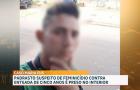 Caso Maria Ísis: preso suspeito de matar enteada de 5 anos no interior do Maranhão