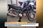 PM recupera motocicletas roubas no interior do Maranhão