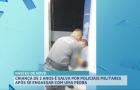 Policiais salvam criança engasgada com pedra em São Luís