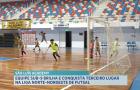 Sub-9 do São Luís Academy brilha na Liga Norte-Nordeste de Futsal e conquista terceiro lugar