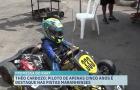 Piloto mirim de 5 anos se destaca no kart maranhense