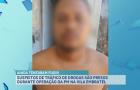 Polícia Militar prende dois suspeitos por tráfico de drogas, na Vila Embratel 