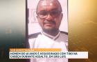 Homem é assassinado com tiro na cabeça, na região da Cidade Operária, em São Luís